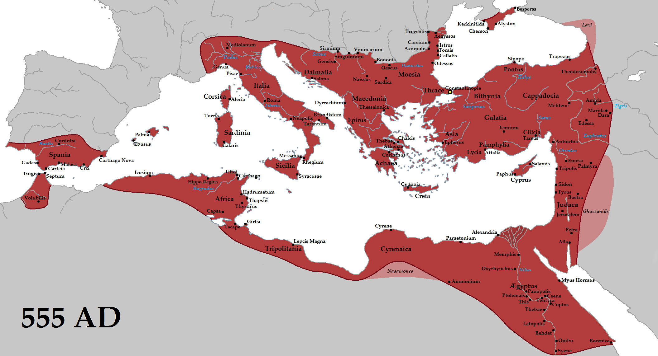 Eastern Roman Empire Justinian 555AD.png