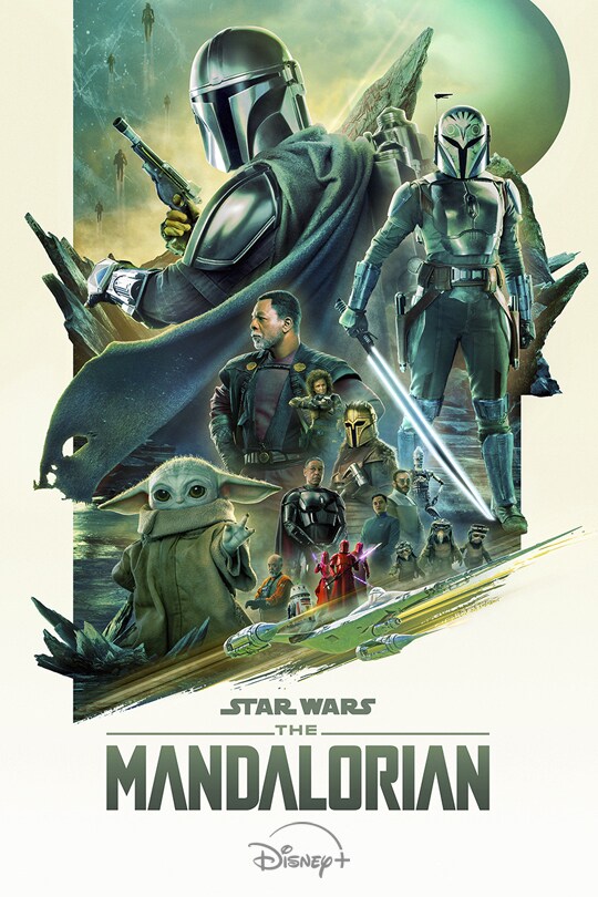 The Mandalorian series poster
